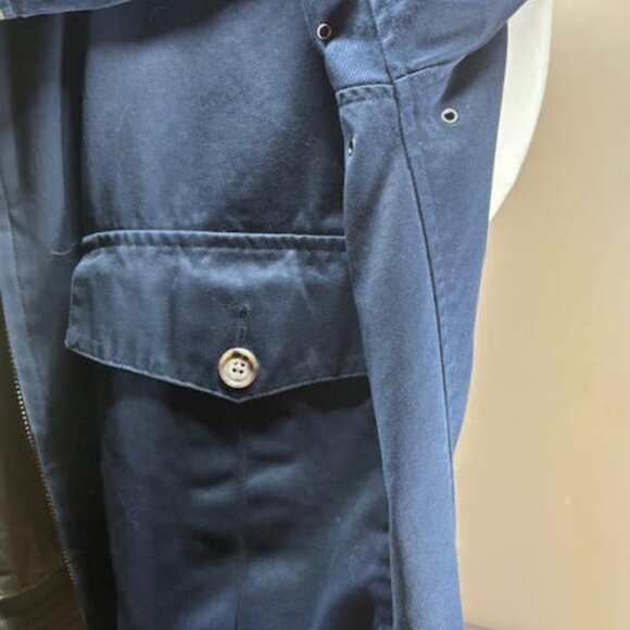 Willis & Geiger Bomber Jacket Blue Men's XL - Picture 5 of 6